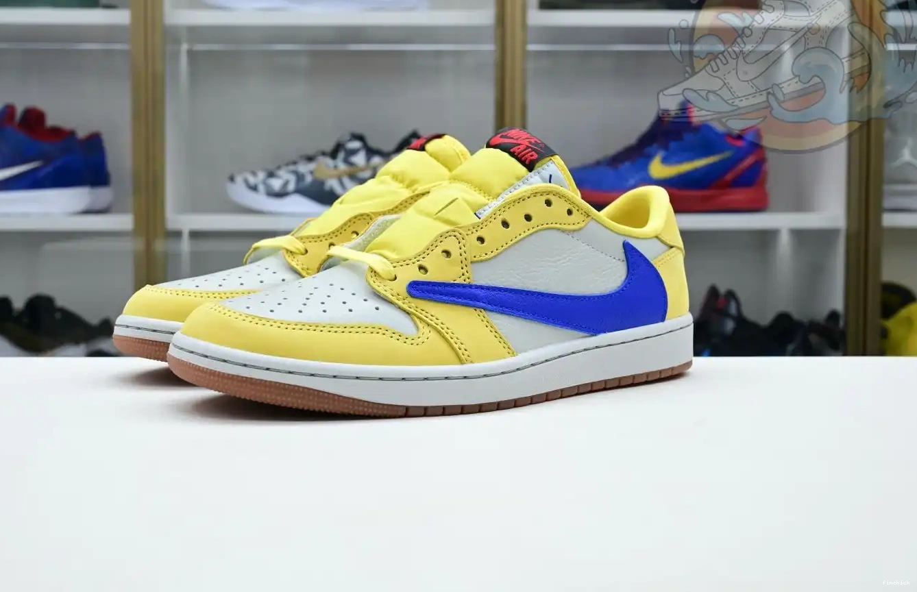 Travis Air x 1Low Scott Jordan Canary Jordan 0617